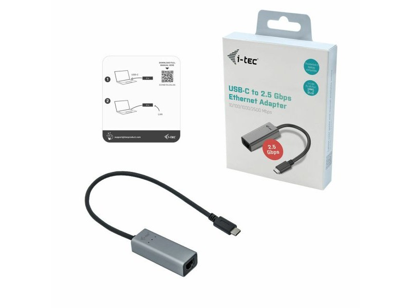Адаптер за USB към успореден порт i-Tec C31METAL25LAN