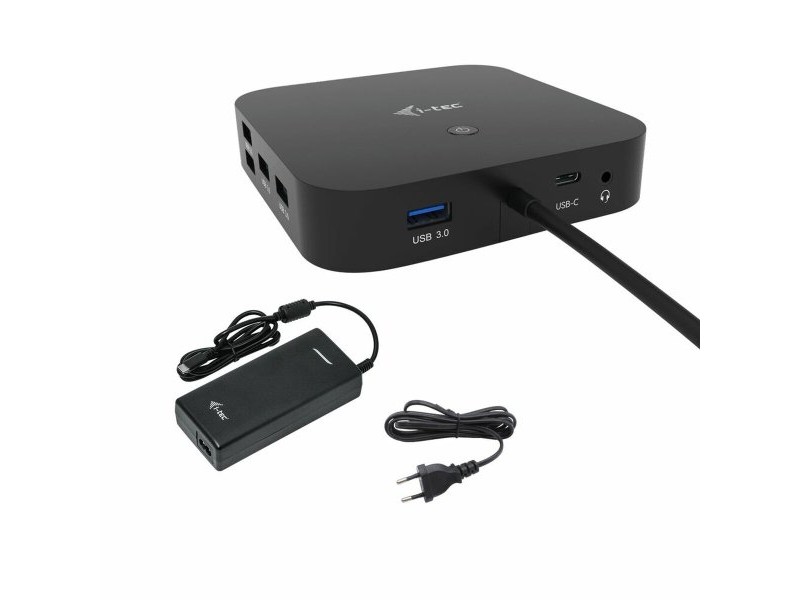 USB извод i-Tec C31HDMIDPDOCKPD100 Черен 100 W