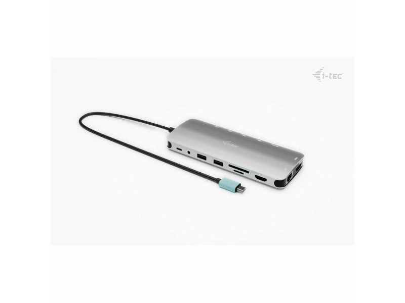 USB извод i-Tec C31NANOTRIPLEDOCKPD Сив