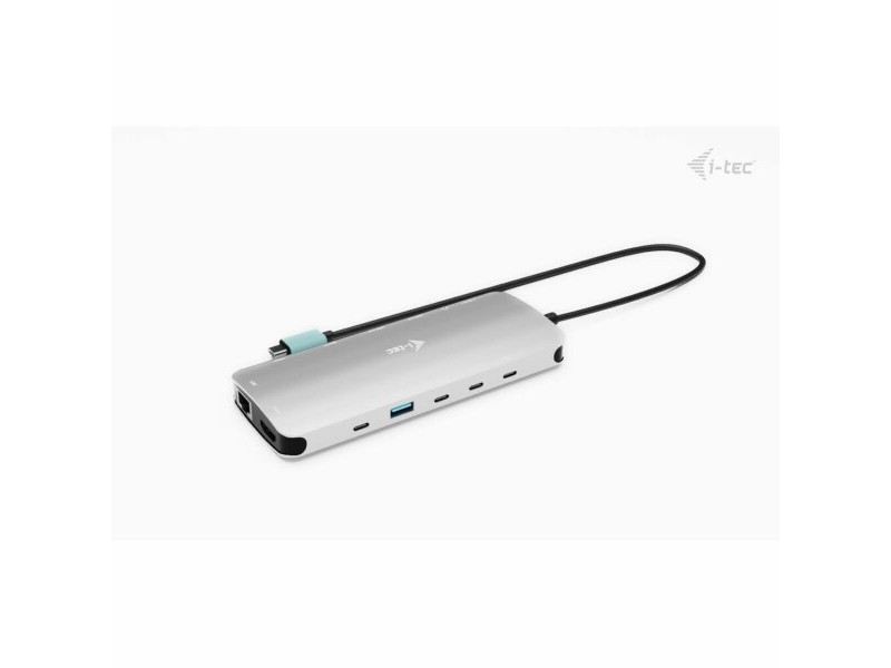USB извод i-Tec C31NANOTRIPLEDOCKPD Сив