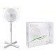 Вентилатор с крака Kiwi Бял 45 W (Ø 40 cm) Вентилатор с крака Kiwi Бял 45 W (Ø 40 cm)