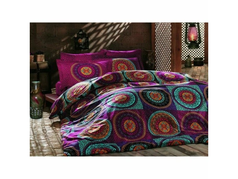 Комплект покривка за завивка Многоцветен 220 x 240 cm