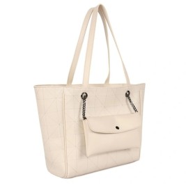 Дамска Чанта Laura Ashley RELIEF-QUILTED-CREAM Сметана 30 x 30 x 10 cm