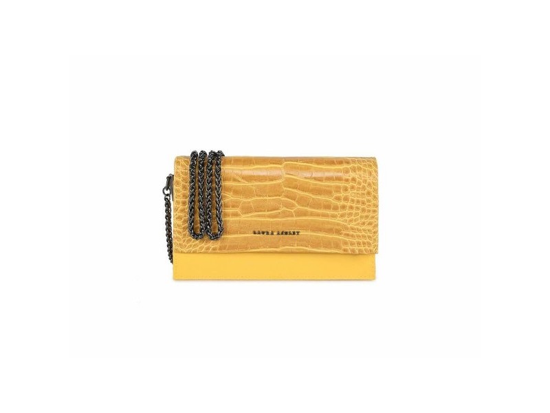 Дамска Чанта Laura Ashley DUDLEY-CROCO-YELLOW Жълт 22 x 12 x 5 cm