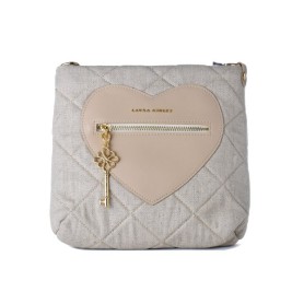 Дамска Чанта Laura Ashley DIXIE-CREAM Сив 24 x 24 x 9 cm