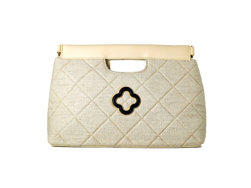 Дамска Чанта Laura Ashley VALETTA-CREAM Сив 30 x 20 x 9 cm