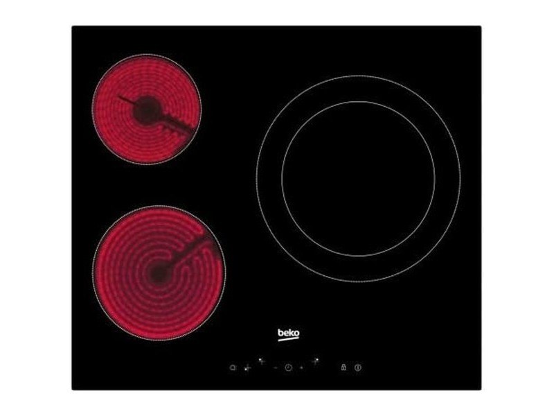 Стъклокерамичен котлон BEKO HIC63402T 60 cm 58 cm 5700 W