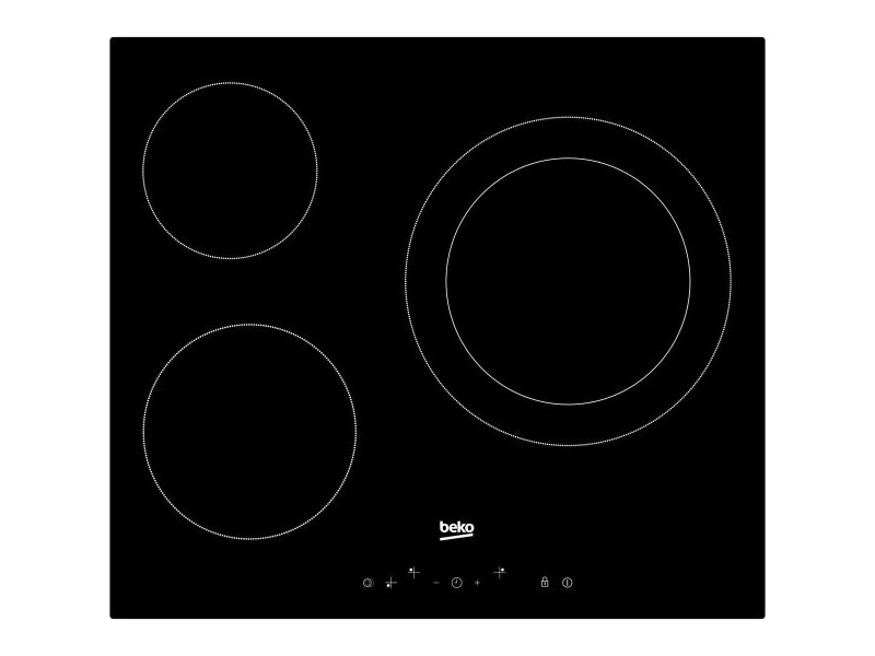 Стъклокерамичен котлон BEKO HIC63402T 60 cm 58 cm 5700 W
