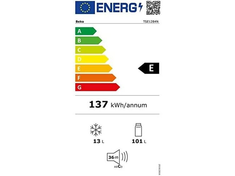 Хладилник BEKO TSE1284N Бял
