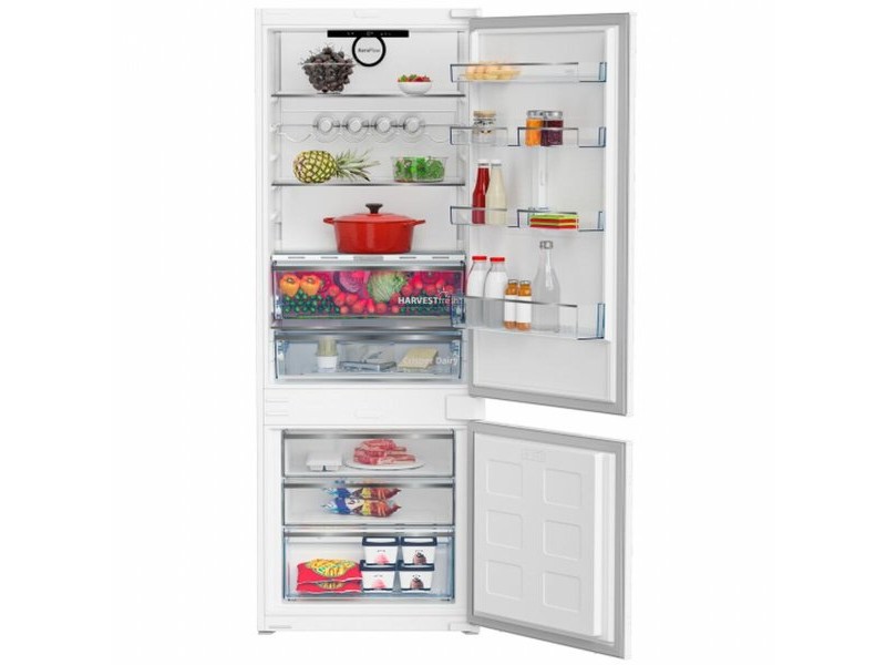 Комбиниран хладилник BEKO BCNE400E40SN Бял (194 x 69 cm)