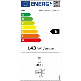 Хладилник BEKO RSSE415M41GN Сив