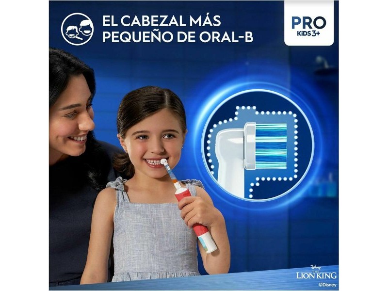 Електрическа четка за зъби Oral-B Rey Leon Червен Многоцветен