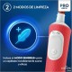 Електрическа четка за зъби Oral-B Rey Leon Червен Многоцветен