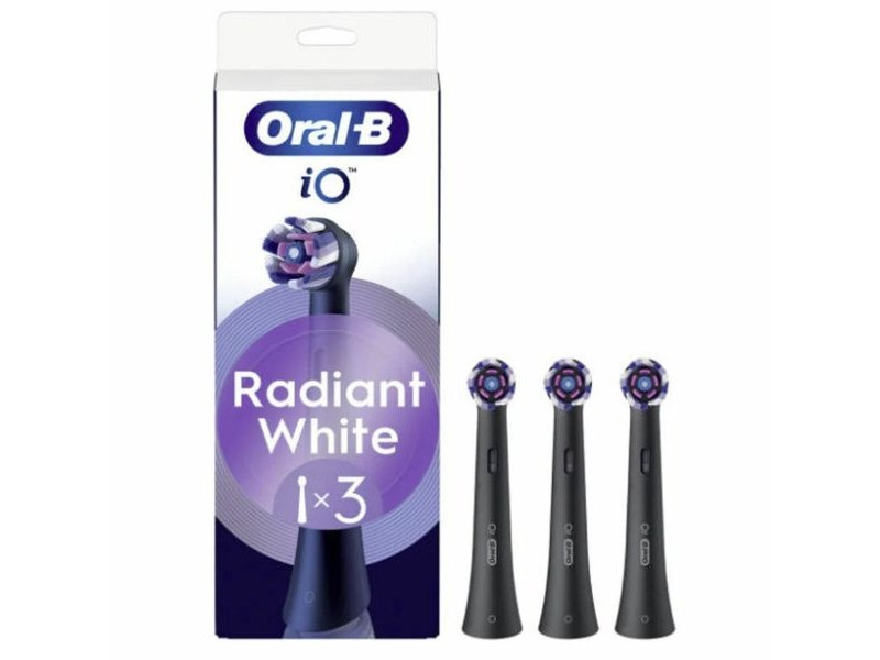 Резервна глава Oral-B IO RBWB-3   3UD Черен 3 броя