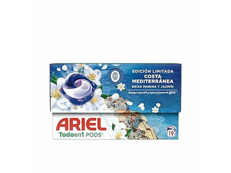 Почистващ препарат Ariel COSTA MEDITERRANEA 19 Капсули