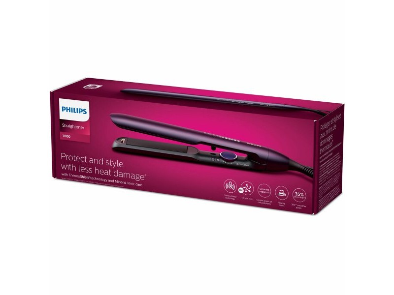 Преса за коса Philips Лилав