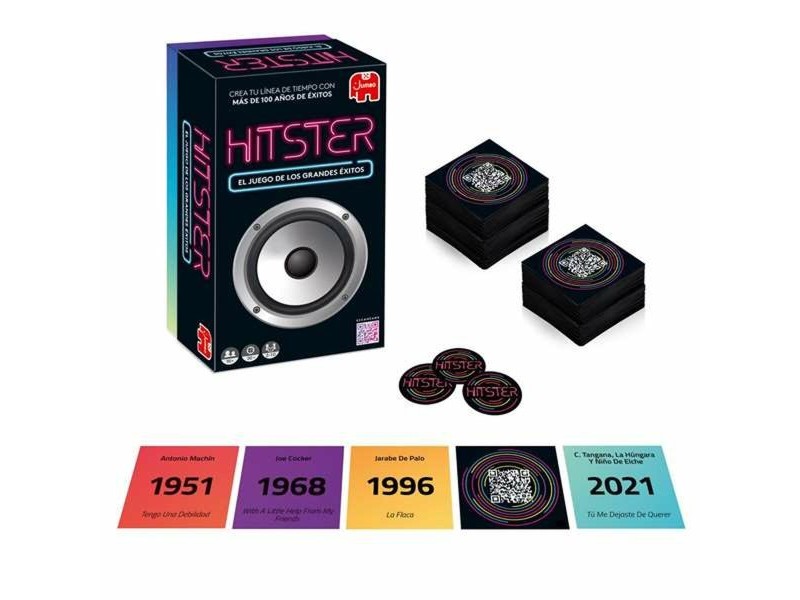 Настолна игра Diset Hitster - Greatest musical hits! (ES)