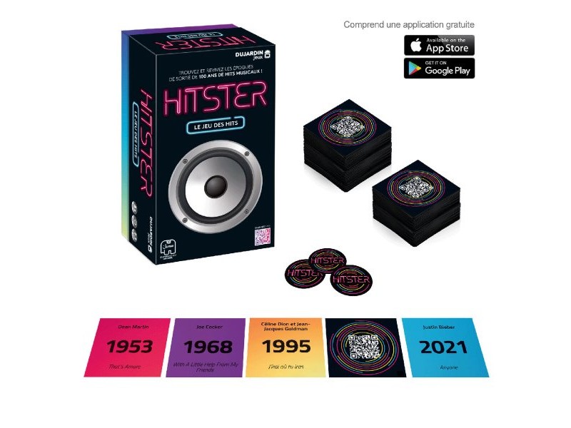 Настолна игра Dujardin Hitster френски (FR)