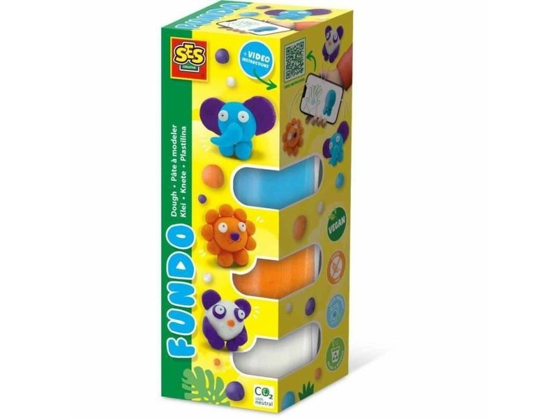 Игра от Пластелин SES Creative (6 Части) (4 Части)