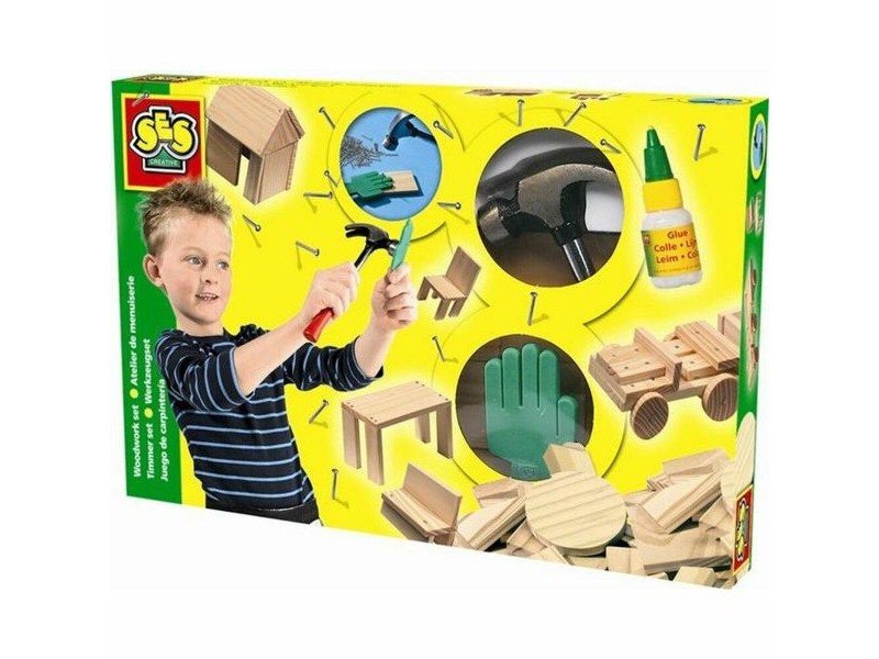 Playset SES Creative Joinery Workshop 57 Части