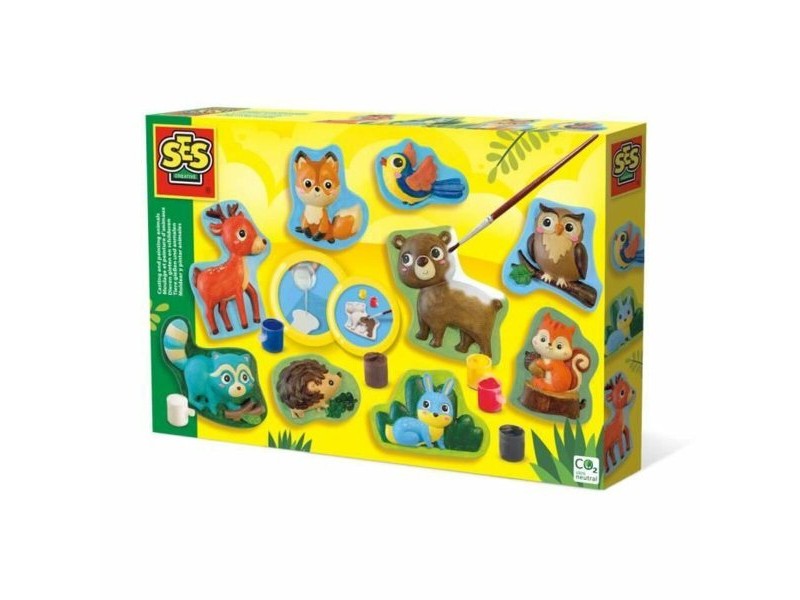 Комплект за Рисуване SES Creative Forest animals