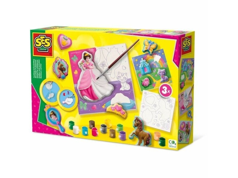 Комплект за Рисуване SES Creative Casting and painting