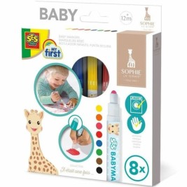Комплект Химикали с Филц babies SES Creative SOPHIE LA GIRAFE Многоцветен