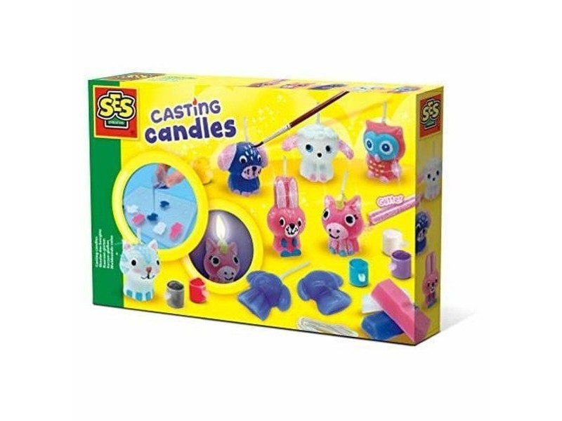 Комплект за Рисуване SES Creative Casting Candles