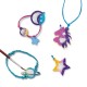 Огърлица SES Creative Crystal Galaxy Jewellery