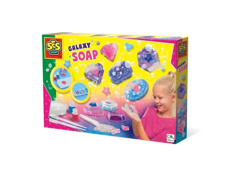 Научна Игра SES Creative Galaxy Soap Комплект за изработка на сапун