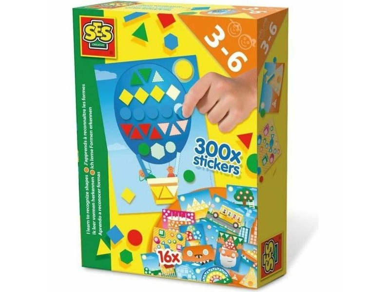 Образователна Игра SES Creative I'm learning to recognize shapes