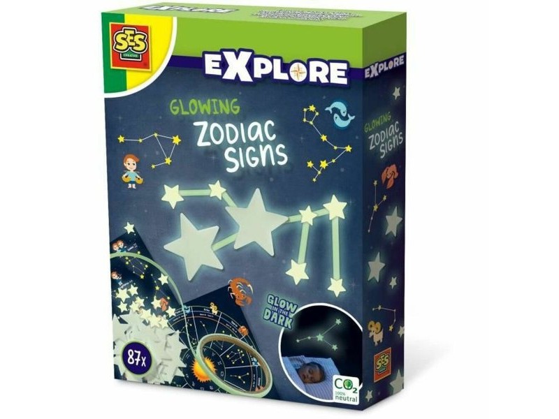 Научна Игра SES Creative Zodiaco brillante (1 Части)