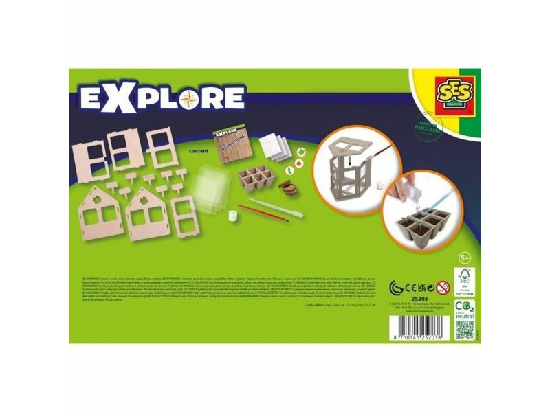 Научна Игра SES Creative Vegetable greenhouse