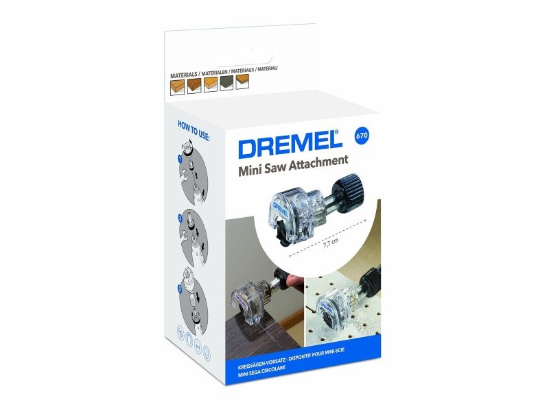 Accessory for multitool Dremel 670