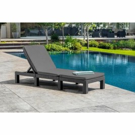 Lamamistool Allibert by KETER Daytona De Luxe 187 x 58 x 29 cm Сив