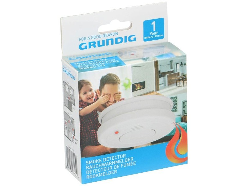 Детектор за дим Grundig Оптичен сензор