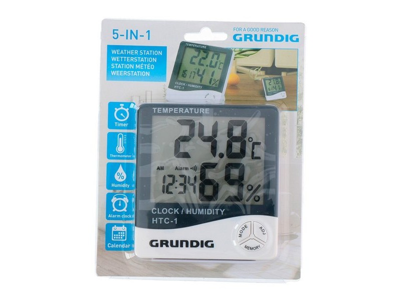 Многофункционална Метеорологична Станция Grundig HTC-1 Многофункционална Метеорологична Станция Grundig HTC-1
