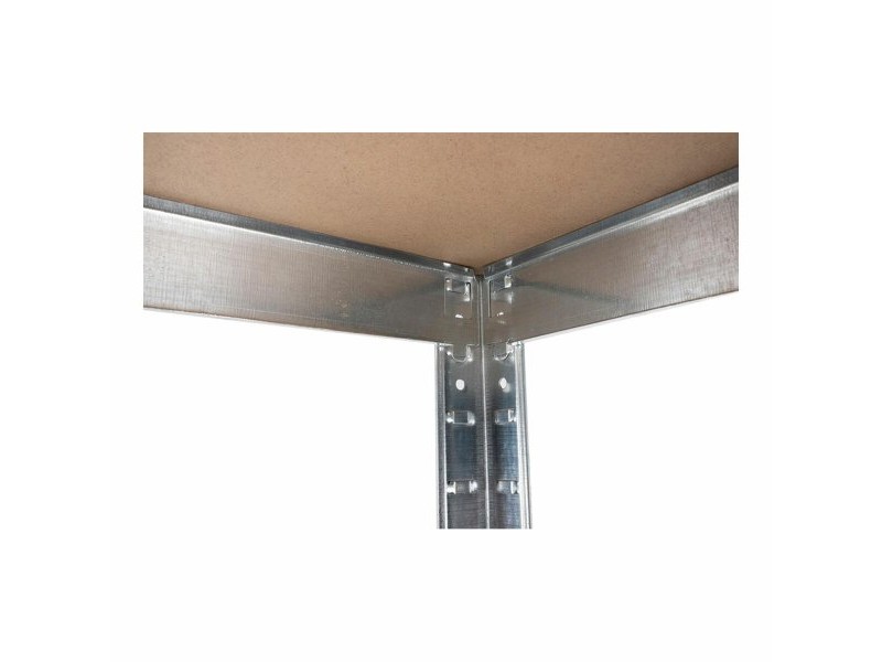 Лавица Kinzo Дървен Неръждаема стомана 5 Рафтове 750 kg 75 x 30 x 172 cm