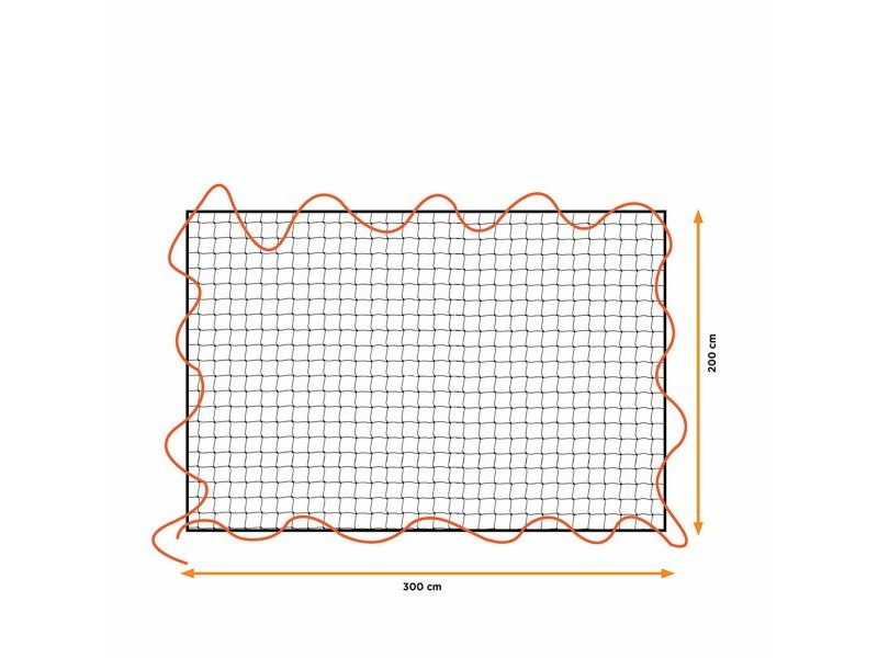 Мрежа за ремарке Black & Decker 2 x 3 m