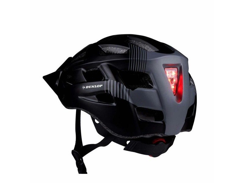 Каска за Велосипед за Възрастни Dunlop M Черен LED Светлина