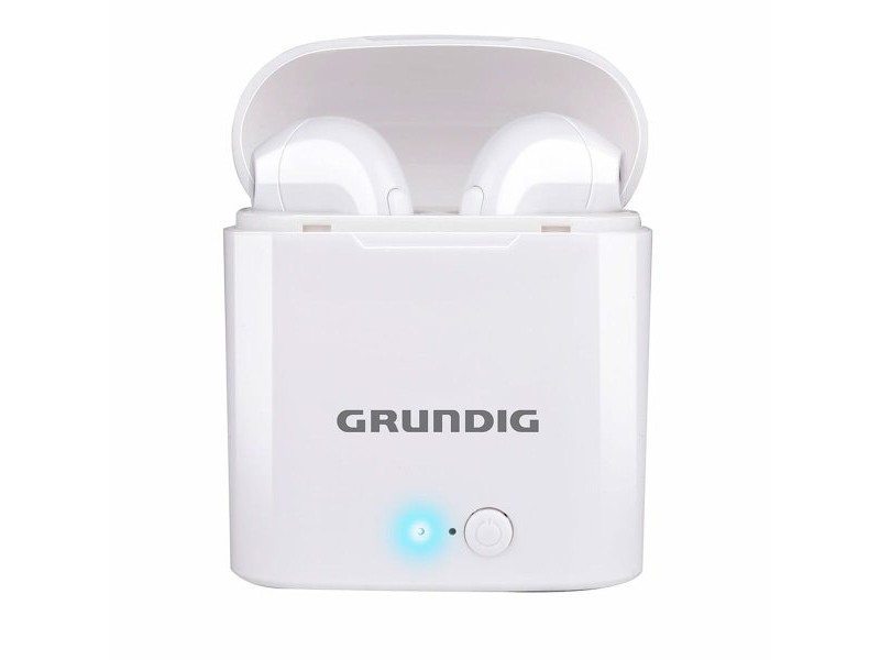 Блутут слушалки Grundig earbuds Бял