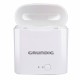 Блутут слушалки Grundig earbuds Бял