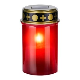 LED Свещ Grundig Червен
