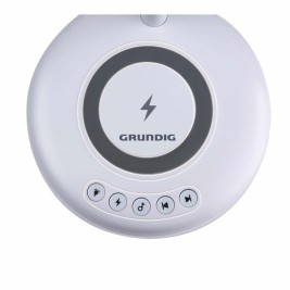 LED лампа с Колона и Безжично Зарядно Grundig Бял 15 W 76 Lm Ø 12 x 34 cm Пластмаса 3 в 1