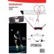 Комплект за Бадминтон Donnay 5 Части