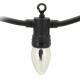 Гирлянда от LED Светлини Lifetime 5,1 m 1,5 m Черен Пламък ефект