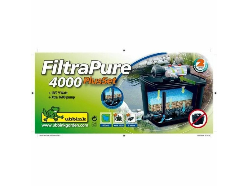 Автоматични почистващи средства за басейни Ubbink FiltraPure 4000