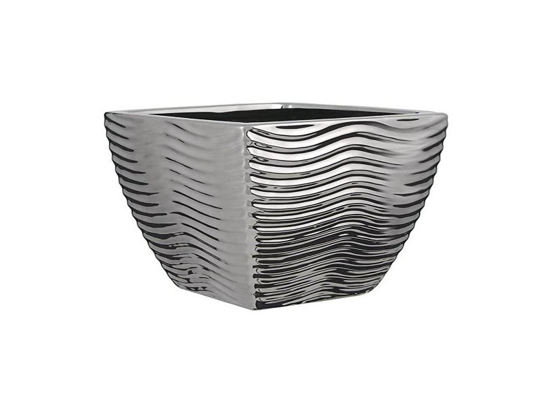 Саксия Mica Decorations Керамика Сребрист