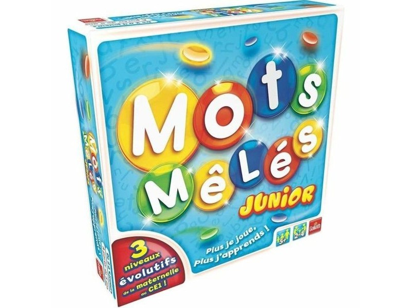 Настолна игра Goliath Mots Mêlés Junior (FR) Червен (френски) (1 Части) Настолна игра Goliath Mots Mêlés Junior (FR) Червен (френски) (1 Части)