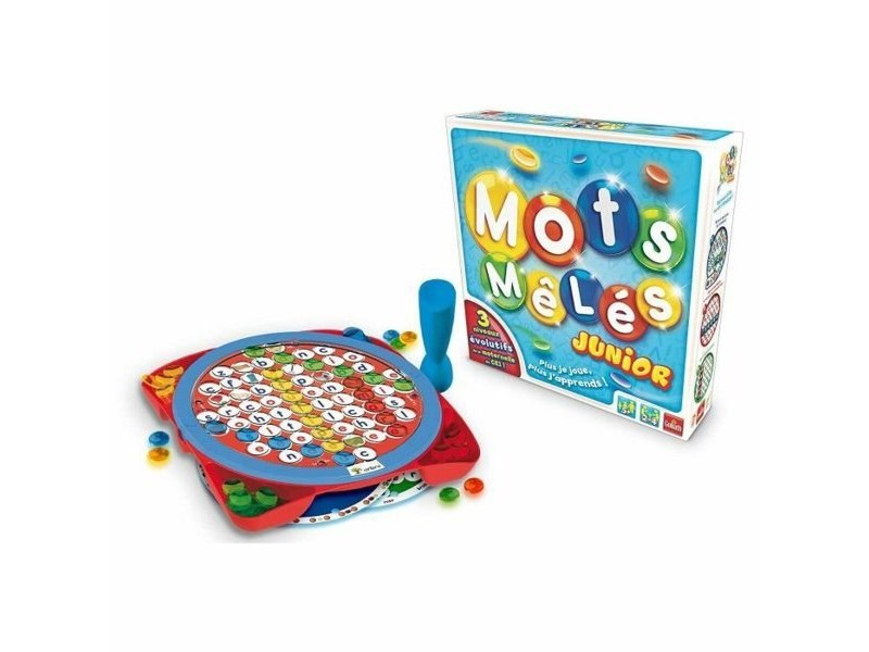 Настолна игра Goliath Mots Mêlés Junior (FR) Червен (френски) (1 Части) Настолна игра Goliath Mots Mêlés Junior (FR) Червен (френски) (1 Части)